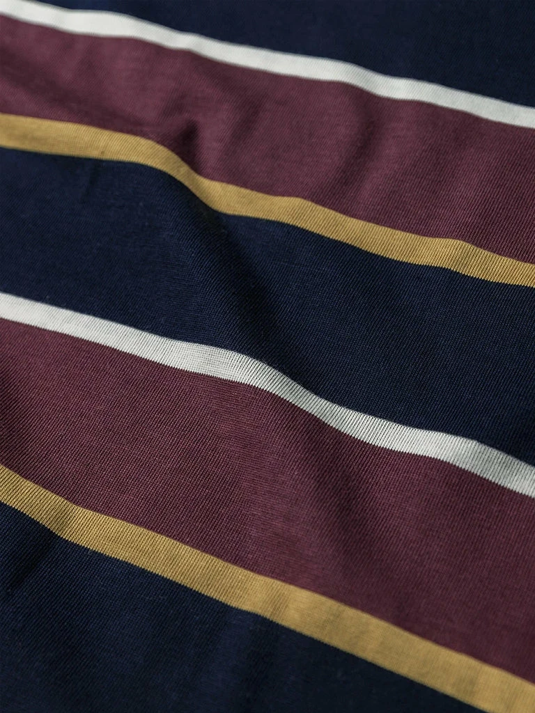 Non Stock TOPS 10 Oz Striped Long Sleeve Crewneck T-Shirt 14 Non Stock TOPS 10 Oz Striped Long Sleeve Crewneck T-Shirt