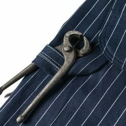 Bronson NEW ARRIVALS Lot 952 HBT Striped Mechanic Pants - Navy 44 Bronson NEW ARRIVALS Lot 952 HBT Striped Mechanic Pants - Navy