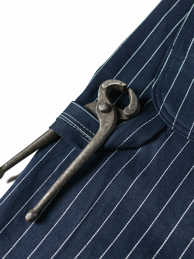 Bronson NEW ARRIVALS Lot 952 HBT Striped Mechanic Pants - Navy 22 Bronson NEW ARRIVALS Lot 952 HBT Striped Mechanic Pants - Navy