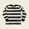 Non Stock 9 Oz Wide Striped Long Sleeve T-Shirt 2 Non Stock 9 Oz Wide Striped Long Sleeve T-Shirt