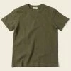 Non Stock 10.5 Oz US Cotton Tubular Gusset T-Shirt - Green