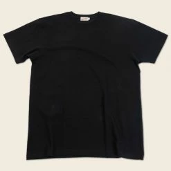 Non Stock TOPS 9 Oz US Cotton Tubular T-Shirt - Black