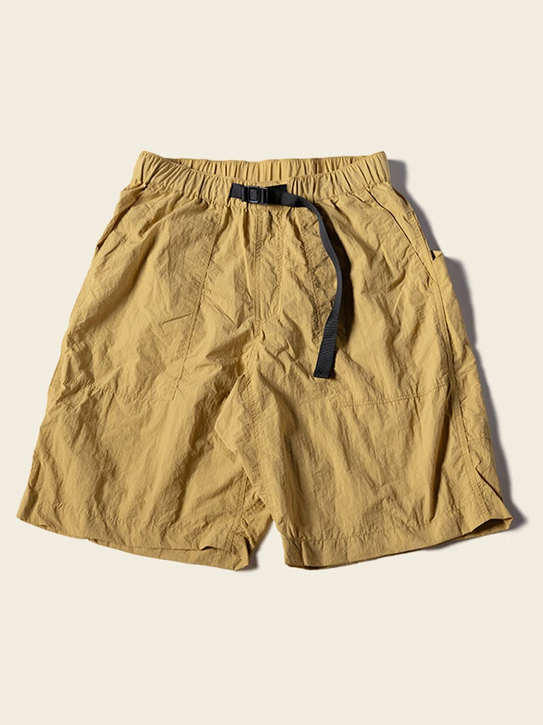 Non Stock Nylon Climber's Shorts - Yellow BOTTOMS 3 Non Stock Nylon Climber's Shorts - Yellow BOTTOMS