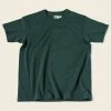 Bronson TOPS 1930s Slanted Pocket Tubular T-Shirt - Green