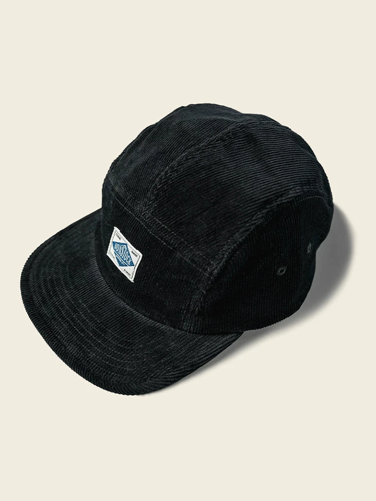 Non Stock 12.5 Oz Corduroy 5 Panel Cap - Black 3 Non Stock 12.5 Oz Corduroy 5 Panel Cap - Black