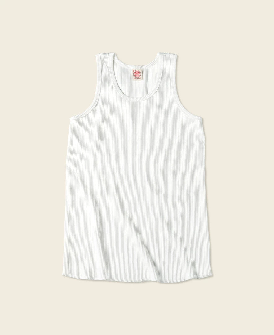 Non Stock 10.5 Oz Cotton Tank Top - White 3 Non Stock 10.5 Oz Cotton Tank Top - White