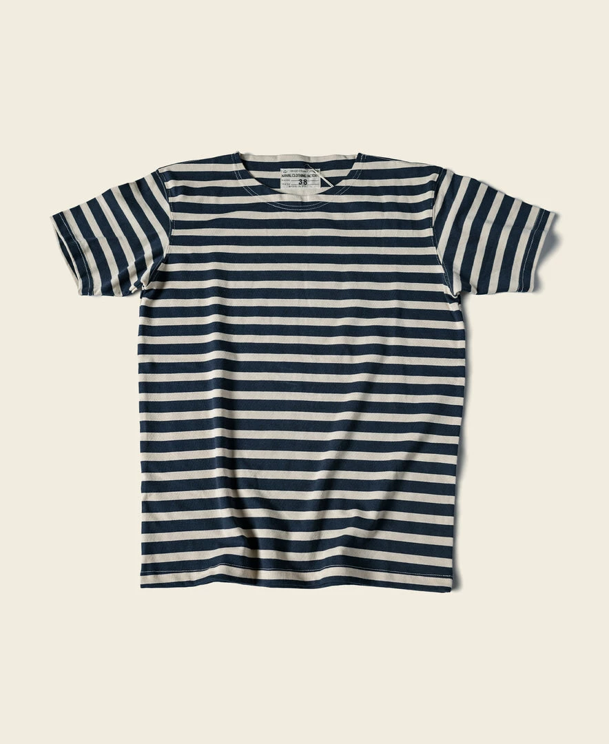 Bronson Breton Stripe T-Shirt - Navy/White 3 Bronson Breton Stripe T-Shirt - Navy/White