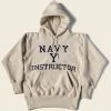 Bronson 21 Oz Navy Yard Instructor Reverse Weave Hoodie - Apricot