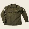 Non Stock 1950s Korean War US Army OG108 Wool Field Shirt