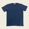 Non Stock 9 Oz US Cotton Tubular T-Shirt - Denim Blue 1 Non Stock 9 Oz US Cotton Tubular T-Shirt - Denim Blue