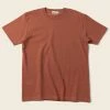Non Stock 9 Oz US Cotton Tubular T-Shirt - Orange Red TOPS