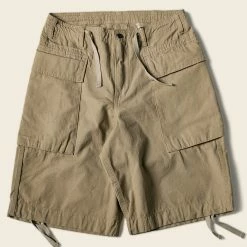 Non Stock 8.5 Oz Cotton Ripstop Cargo Shorts - Khaki NEW ARRIVALS