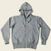 Non Stock 17.5 Oz Terry Cloth Zip-Up Hoodie - Gray TOPS 2 Non Stock 17.5 Oz Terry Cloth Zip-Up Hoodie - Gray TOPS