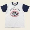 Non Stock 1960s Hot Rod Style T-Shirt - AAA AUTOMOBILE CLUB Back In Stock