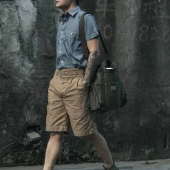 Non Stock 18 Oz Canvas Tote Bag - Olive