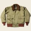 Bronson USAAF Type B-10 Flight Jacket - Khaki OUTERWEAR