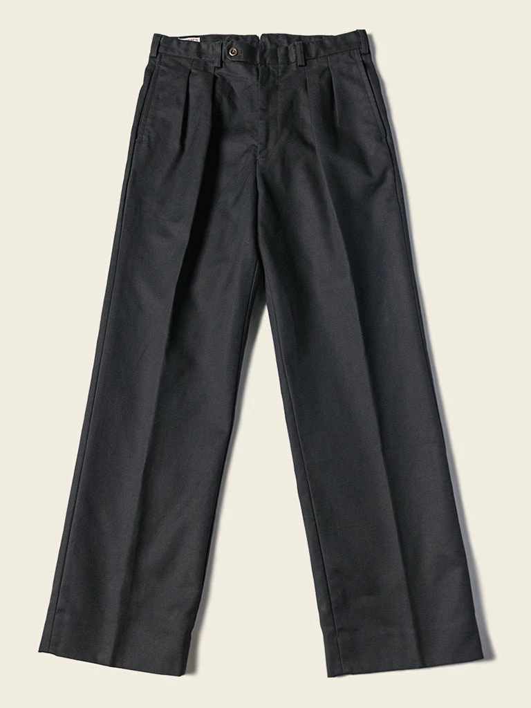 Bronson Lot 962 1960s 15 Oz Cotton Double Pleated Pants 3 Bronson Lot 962 1960s 15 Oz Cotton Double Pleated Pants