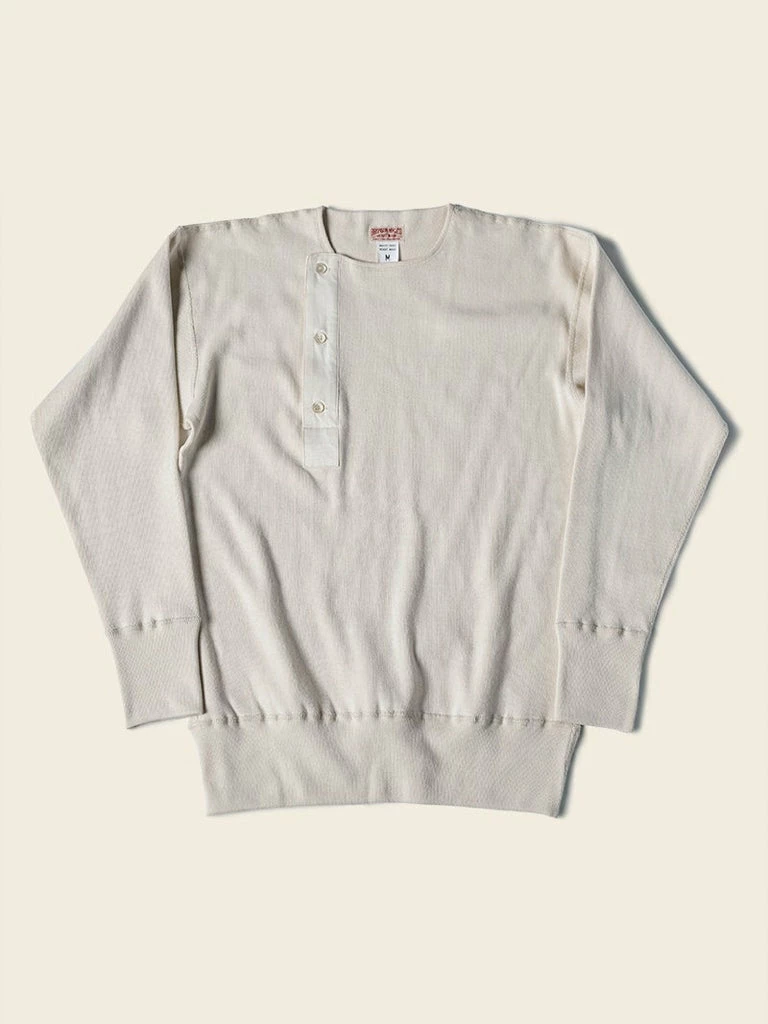 Bronson Long Sleeve T-Shirts 14 Oz Side Closing Henley T-Shirt - Apricot 3 Bronson Long Sleeve T-Shirts 14 Oz Side Closing Henley T-Shirt - Apricot