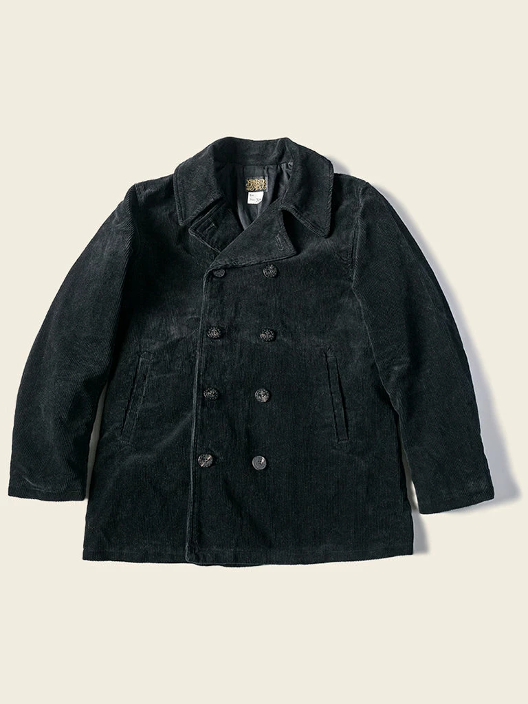 Bronson NEW ARRIVALS Lot 939 Heavyweight Corduroy Peacoat 3 Bronson NEW ARRIVALS Lot 939 Heavyweight Corduroy Peacoat