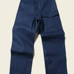 Bronson US Navy Modified 13.5 Oz Indigo Deck Pants BOTTOMS