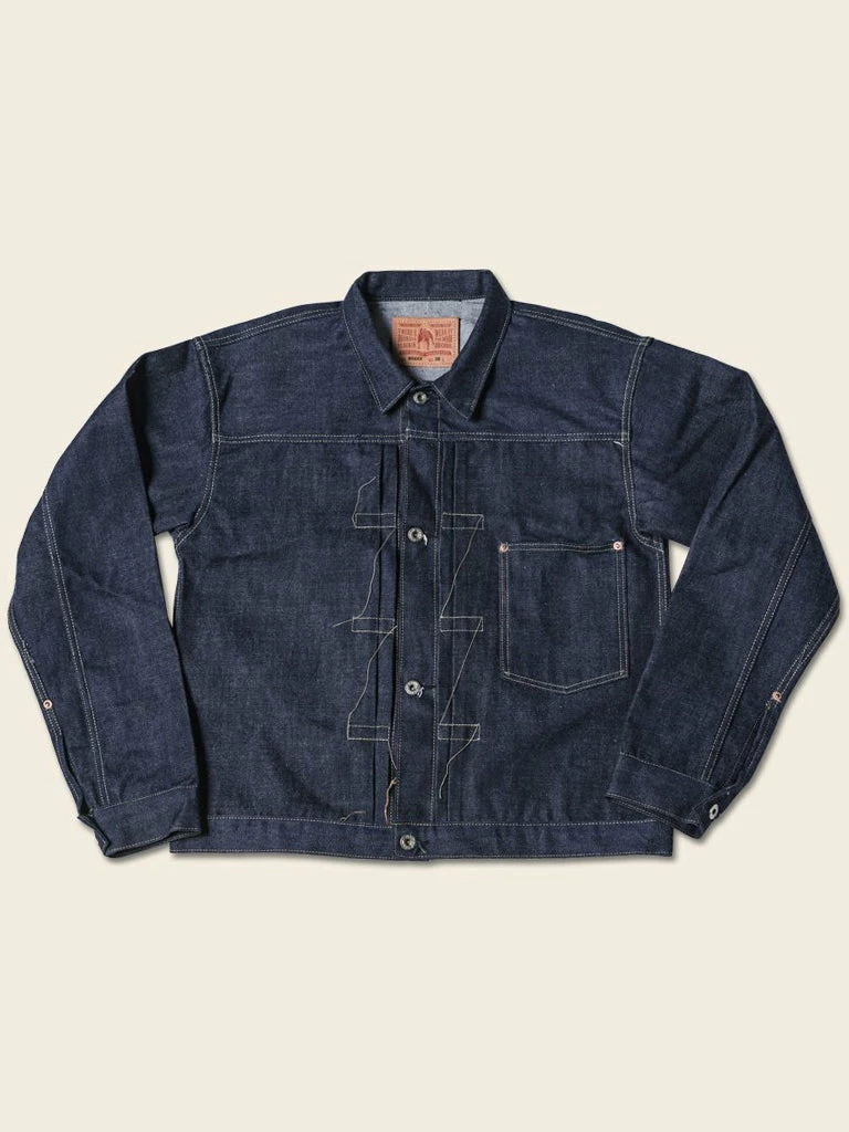 Bronson Lot 44806XX WWII Type 1 14 Oz Selvedge Denim Jacket OUTERWEAR 3 Bronson Lot 44806XX WWII Type 1 14 Oz Selvedge Denim Jacket OUTERWEAR