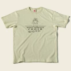 Non Stock Vintage West Terrace Choir Print Short Sleeve T-Shirt