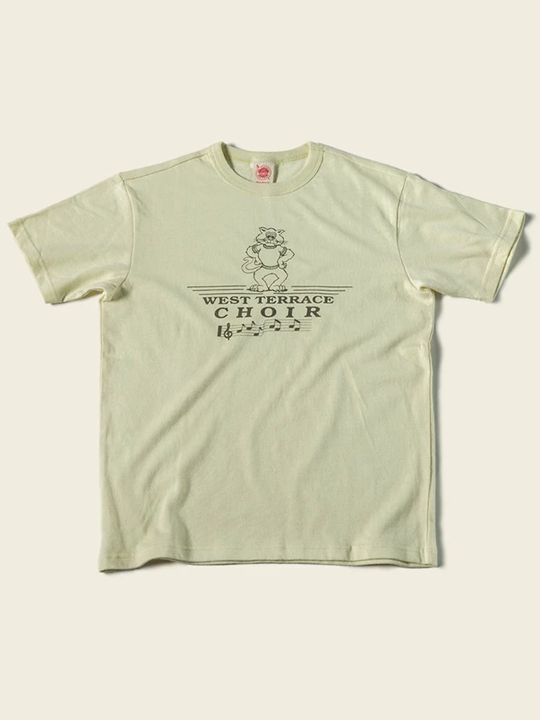 Non Stock Vintage West Terrace Choir Print Short Sleeve T-Shirt 3 Non Stock Vintage West Terrace Choir Print Short Sleeve T-Shirt