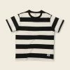 Non Stock Heavyweight Cotton Wide Striped T-Shirt - Black/White BEST SELLERS 1 Non Stock Heavyweight Cotton Wide Striped T-Shirt - Black/White BEST SELLERS