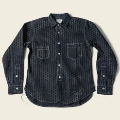 Bronson Lot 861 Wabash Wave Point Work Shirt