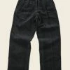 Non Stock BOTTOMS 12.5 Oz 8 Wale Corduroy Trousers - Black 2 Non Stock BOTTOMS 12.5 Oz 8 Wale Corduroy Trousers - Black