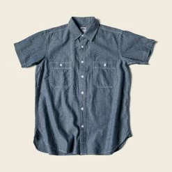 Non Stock Vintage 7.2 Oz Chambray Work Shirt