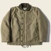Bronson OUTERWEAR 1940s USN 3rd Type N-1 Woolen Deck Jacket - Khaki Stencil