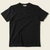 Non Stock 10.5 Oz US Cotton Tubular Gusset T-Shirt - Black