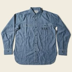 Bronson U.S.N. 8 Oz Chambray Shirt