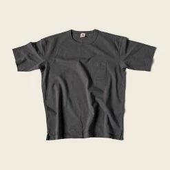 Non Stock 9.8 Oz Cotton Classic Pocket T-Shirt - Dark Gray