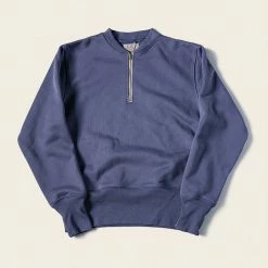 Non Stock 20.5 Oz Racing Half-Zip Sweatshirt - Bluish Violet TOPS