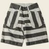 Non Stock 11.5 Oz Heavyweight Wide Striped Prisoner Shorts 2 Non Stock 11.5 Oz Heavyweight Wide Striped Prisoner Shorts