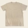 Non Stock 9 Oz US Cotton Tubular T-Shirt - Khaki