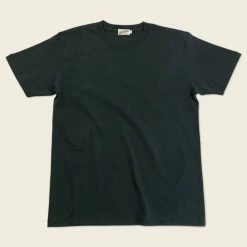 Non Stock 9 Oz US Cotton Tubular T-Shirt - Vintage Black TOPS