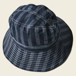 Bronson 13 Oz Selvedge Denim Bucket Hat