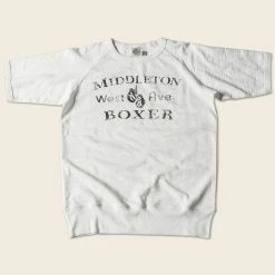 Bronson Back In Stock Heavy Duty Boxer Physical Training T-Shirt - White