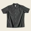 Bronson Classic Panama Open Collar Shirt - Dark Gray Back In Stock 1 Bronson Classic Panama Open Collar Shirt - Dark Gray Back In Stock