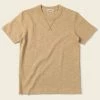 Non Stock TOPS 10.5 Oz US Cotton Tubular Gusset T-Shirt - Sand 2 Non Stock TOPS 10.5 Oz US Cotton Tubular Gusset T-Shirt - Sand