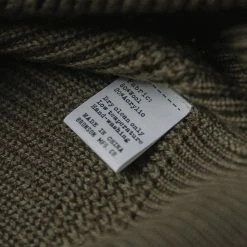 Bronson TOPS US Army High Neck Wool Sweater - Olive