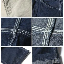 Non Stock Basic Worker Overall Pants BOTTOMS