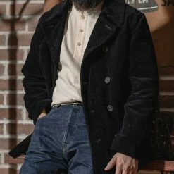 Bronson Vintage Long Sleeve Henley T-Shirt - Apricot NEW ARRIVALS