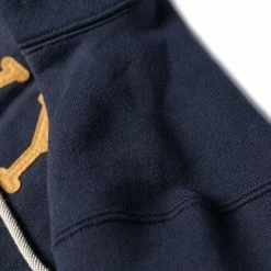 Bronson 21 Oz Navy Yard Instructor Reverse Weave Hoodie - Navy