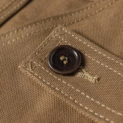 Bronson NEW ARRIVALS 1930s Heavyweight Canvas Game Pocket Hunting Vest - Khaki 48 Bronson NEW ARRIVALS 1930s Heavyweight Canvas Game Pocket Hunting Vest - Khaki