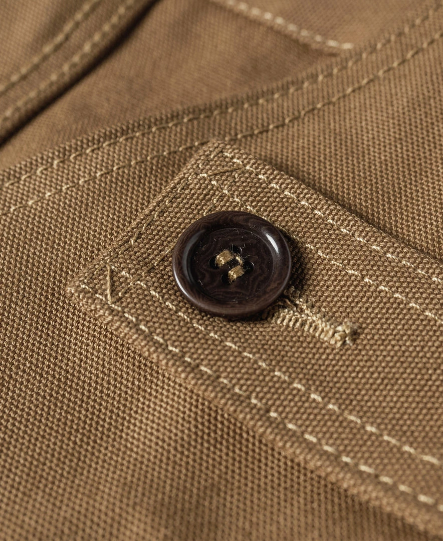 Bronson NEW ARRIVALS 1930s Heavyweight Canvas Game Pocket Hunting Vest - Khaki 23 Bronson NEW ARRIVALS 1930s Heavyweight Canvas Game Pocket Hunting Vest - Khaki