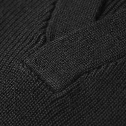 Bronson USAAF Type A-1 V-neck Mechanics Sweater - Black TOPS